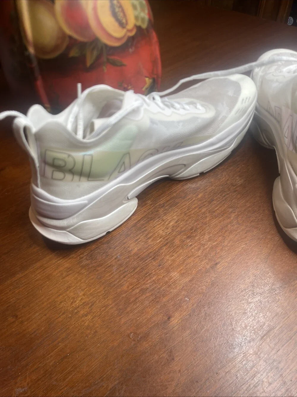 BRANDBLACK LA OG White Mens 11.5 Vibram White Running Shoes Excellent